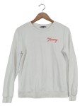 Vorschaubild 1 von Damen Sweatshirt Gr. XS Weiß mit Schriftzug Casual