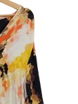 Vorschaubild 3 von Damen Sommerkleid Gr. 42/XL Mehrfarbig Grafisch Modern