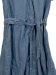 Vorschaubild 4 von Damen Jeanskleid Gr. 36 S Blau Casual Lyocell Midikleid