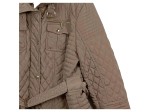 Vorschaubild 7 von Steppjacke Damen Gr. 44/XXL Beige Polyester Uni Langarm