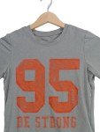 Vorschaubild 5 von Jungen Sport Shirt Grau Gr. 140 '95 BE STRONG' Print