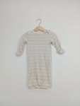 Vorschaubild 2 von Cloud Island™ Baby Schlafanzug Schlafsack Gr. 68 6M Beige Gestreift Baumwolle