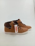 Vorschaubild 2 von Stiefel Herren Gr. 41 Braun Synthetik Schnürung 1.5 cm Casual Freizeit Uni