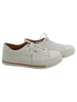 Vorschaubild 1 von Damen Sneaker low Leder Weiß Gr. 41 Casual Freizeitschuh