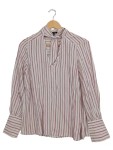 Vorschaubild 1 von Damen Hemdbluse gestreift Gr. 40 L Business Viskose Weiß