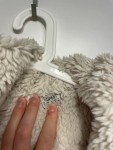 Vorschaubild 4 von Pelzjacke Damen Gr. 40/L Braun Baumwolle Polyester Uni Casual Langarm