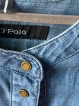 Vorschaubild 6 von Jeanskleid Damen Gr. 38/M Blau Baumwolle Lyocell Uni Casual Freizeit