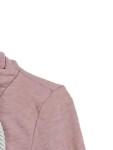 Vorschaubild 4 von Kapuzenpullover Damen Rosa Gr. 38/M Baumwolle Polyester Meliert Casual