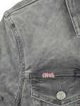 Vorschaubild 2 von BLUE FIRE CO Jeansjacke Damen Gr. 40 Grau Casual Denim Jacke