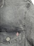 Vorschaubild 3 von BLUE FIRE CO Jeansjacke Damen Gr. 40 Grau Casual Denim Jacke