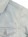 Vorschaubild 5 von Jeansjacke Damen Gr. 36/S Blau Casual Stickerei