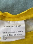 Vorschaubild 4 von Damen T-Shirt Gestreift Gelb Gr. 36/S Casual