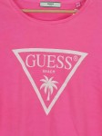 Vorschaubild 3 von Damen T-Shirt Beach Palmen Print Pink Gr. 42/XL Casual Logo