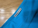 Vorschaubild 2 von Damen One-Shoulder Top Shirt Gr. 38/M Türkis Basic Rippstrick