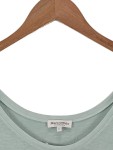 Vorschaubild 2 von Damen Tanktop Gr. 40/L Grün Casual Basic Top