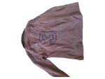 Vorschaubild 2 von Kinder Poloshirt Langarm Wolle Braun Gr. 104 Logo Print Freizeit