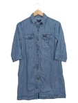 Vorschaubild 1 von Damen Jeanskleid Gr. 36 S Blau Casual Hemdblusenkleid