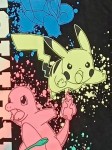 Vorschaubild 6 von Kinder T-Shirt Gr. 7-8 Squirtle Pikachu Charmander Bulbasaur Schwarz
