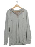 Vorschaubild 1 von Herren Kapuzenpullover Grau XXL Casual Baumwolle Viskose