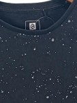 Vorschaubild 6 von Langarmshirt Kinder Gr. 170-176 Schwarz Casual Punkte Baumwolle