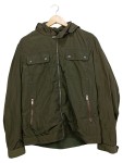 Vorschaubild 1 von Herren Outdoorjacke Gr. 50/L Oliv mit Kapuze Reißverschluss