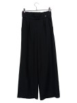 Vorschaubild 1 von Stoffhose Damen Schwarz Gr. W28/36/S Polyester Elasthan Uni Modern Büro L28