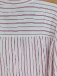 Vorschaubild 5 von Damen Hemdbluse gestreift Gr. 40 L Business Viskose Weiß