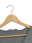 Vorschaubild 4 von Pullover Damen Gr. 38/M Grau Viskose Polyamid Uni Casual Langarm