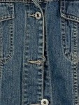 Vorschaubild 3 von Jeansjacke Damen Blau Gr. 40/L Casual Baumwolle