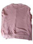 Vorschaubild 2 von Damen Strickjacke Rosa Baumwolle Gr. 44/XXL Basic Cardigan