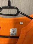 Vorschaubild 2 von Sommerkleid Damen Gr. 38 M Leinen Orange Casual