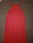 Vorschaubild 2 von Damen Strickkleid Rot Gr. 40/L Rippstrick Freizeit Midikleid