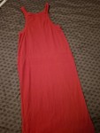 Vorschaubild 4 von Damen Strickkleid Rot Gr. 40/L Rippstrick Freizeit Midikleid