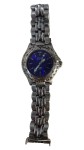 Vorschaubild 1 von Blue Damenuhr Armbanduhr Silber Edelstahl Elegant 20cm