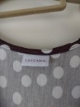 Vorschaubild 3 von Damen Freizeitkleid Polka Dot Braun Gr. 34;XS Viskose