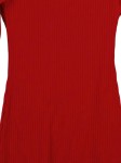 Vorschaubild 4 von Damen Strickkleid Rot Gr. 36 Modern Langarm Reißverschluss Kragen