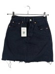 Vorschaubild 1 von Damen Minirock Jeansrock Schwarz Gr. 25 (34/XS) Casual