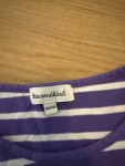 Vorschaubild 3 von Kinder T-Shirt Gr. 146 Lila Gestreift mit Pferd Casual