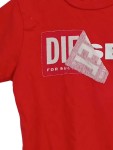 Vorschaubild 3 von T-Shirt Kinder Rot Gr. 122 Baumwolle Logo-Print Casual Kurzarm Freizeit