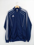 Vorschaubild 2 von Trainingsjacke Herren Gr. 52/XL Blau Polyester Uni Sportlich Langarm