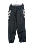Vorschaubild 1 von Jogginghose Herren Schwarz Gr. 48/M Polyester Gestreift Logo-Print Sport