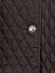 Vorschaubild 4 von Steppjacke Damen Braun Gr. 40/L Polyester Uni Casual Klassisch Langarm