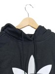 Vorschaubild 3 von Kapuzenpullover Damen Schwarz Gr. 38/M Baumwolle Logo-Print Sportlich