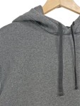 Vorschaubild 2 von Kapuzenpullover Herren Gr. 52/L Grau Baumwolle Meliert Sportlich Langarm