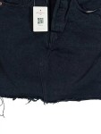 Vorschaubild 4 von Damen Minirock Jeansrock Schwarz Gr. 25 (34/XS) Casual