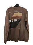Vorschaubild 2 von Sweatshirt Herren Gr. M Braun Embrace The Moment Print