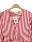 Vorschaubild 3 von Damen Freizeitkleid gestreift Rosa Gr. 40/L Casual Midikleid