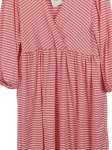 Vorschaubild 4 von Damen Freizeitkleid gestreift Rosa Gr. 40/L Casual Midikleid