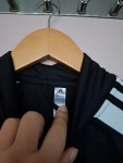 Vorschaubild 9 von Trainingsjacke Herren Gr. 52/L Schwarz Polyester Gestreift Logo-Print