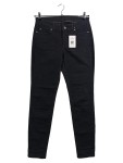 Vorschaubild 1 von Jeans Slim Fit Damen Schwarz Gr. W31/40/L Baumwolle Polyester Elasthan Uni
